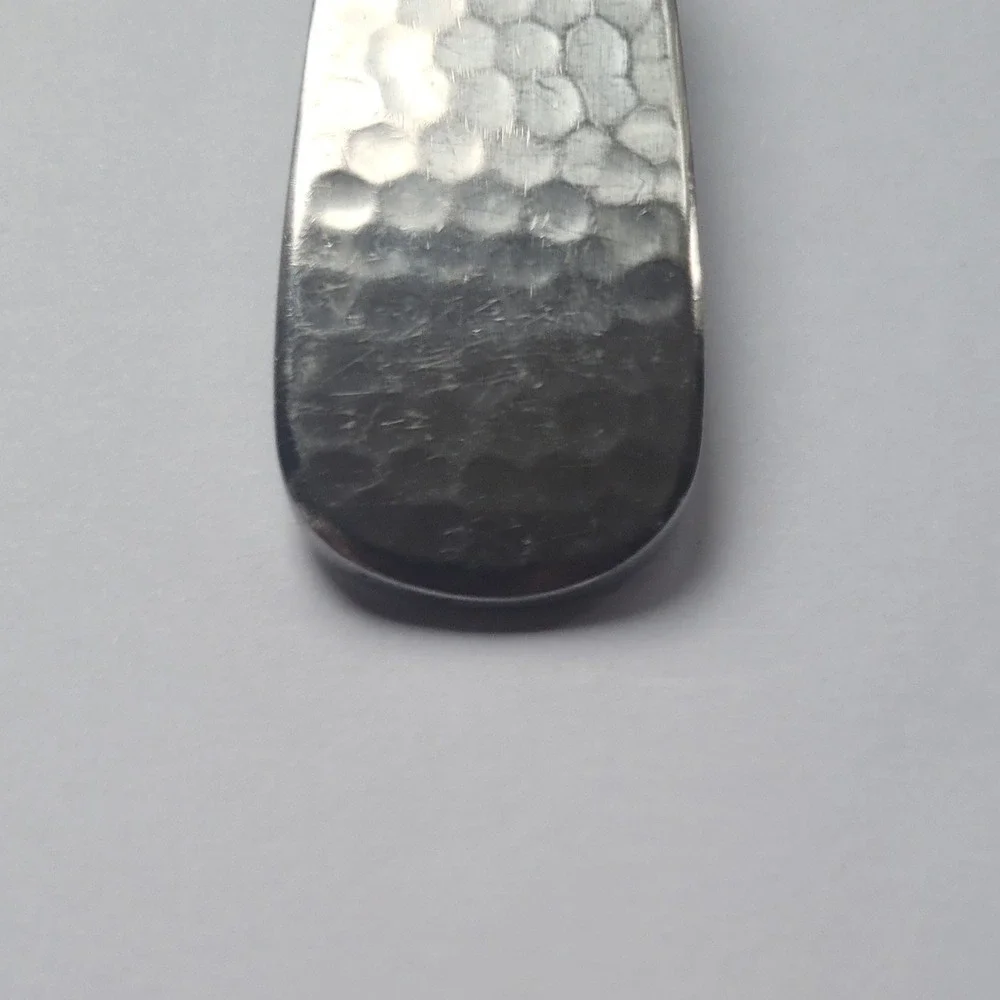 Towle 18-8 Stainless Hammered Salad Fork Serving‎ Spork